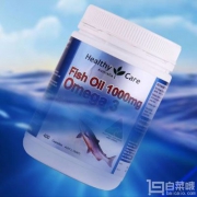 澳洲进口，Healthy Care Omega-3深海鱼油软胶囊1000mg*400粒