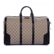 GUCCI 古驰男款咖啡色行李手提包 406380 KHN7N 9772