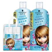 施华蔻（Schwarzkopf） 斐丝丽睡莲水养套装 洗发水450ml+护发素450ml+洗发水50ml+护发素50ml
