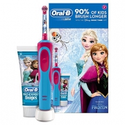 欧乐B（Oral-B）  Stages Power 儿童电动牙刷+牙膏礼盒装 冰雪奇缘