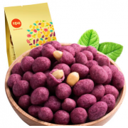 限浙江：百草味 坚果炒货花生米 紫薯花生180g/袋