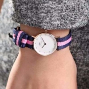 镇店之宝，Daniel Wellington 丹尼尔惠灵顿 施华洛世奇水晶 女士时尚石英表