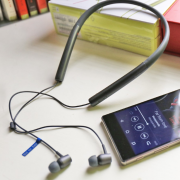 索尼（SONY） MDR-EX750BT 无线立体声耳机  绕颈式设计
