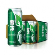 清凉一夏！雪花啤酒 清爽拉罐500ml*12罐