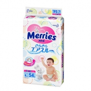 Merries花王 日本纸尿裤L54片