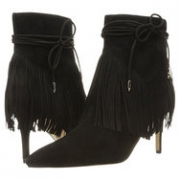 国内¥1290！Sam Edelman 女士羊皮流苏高跟短靴