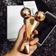 LACUES 24K金V脸美容仪 微电流滚轮按摩器 淡化皱纹/紧致肌肤