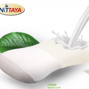 泰国直邮 Nittaya 天然乳胶成人透气护肩枕