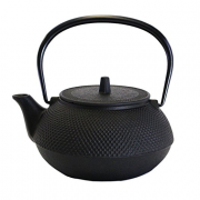 南部铁器 T-44 煮茶利器 茶壶 千寿铁壶 0.9L