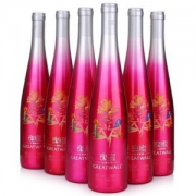 GREATWALL 长城葡萄酒 瑰蜜甜型红葡萄酒 整箱装 650ml*6瓶