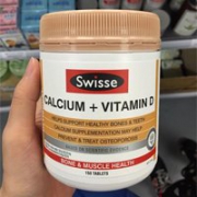 孙俪推荐娘娘钙：Swisse 钙元素+维生素D营养补充片150片