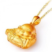 CHOW TAI FOOK 周大福 F154002 佛 足金吊坠 3.73g