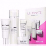 ELEMIS 艾丽美 全线75折，亮肤四件套装（亮采洁面乳150ml+亮采修护凝霜15ml+木瓜酵素面膜50ml+细胞再生胶囊14粒）£31.5