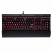 镇店之宝，CORSAIR 海盗船 K70 LUX 机械游戏键盘 红光 茶轴 Prime会员免费直邮含税到手￥657