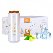 【京东超市】德国进口哈尔博（Harboe）白熊小麦啤酒500ml*24整箱装+凑单品