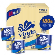 Vinda 维达 蓝色经典3层 180g卫生纸*27卷