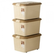 禧天龙 Citylong 6138 塑料收纳箱 31L*3个