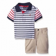 Nautica 诺帝卡 男款童装2件套 12个月 Prime会员凑单免费直邮
