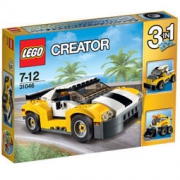 LEGO 乐高 Creator 创意系列 31046 高速跑车+ 60106 消防入门套装