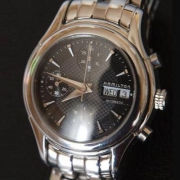 Hamilton 汉密尔顿 H18516131男士三眼计时自动机械手表 $449