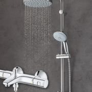 618预告： GROHE 高仪 普利斯系列 恒温三出水淋浴花洒套 （34598+26452）    1899元包邮包税（600-300）