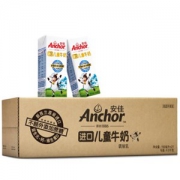【京东超市】安佳（Anchor）进口儿童牛奶190ML*27 整箱装