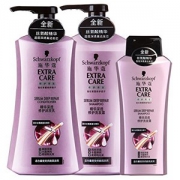 Schwarzkopf 施华蔻 精华深透洗发露套装 （洗发露 600ml+400ml+润发乳 600ml）