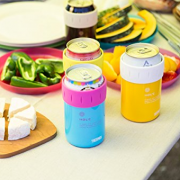 膳魔师（THERMOS） JCB-351-BL 易拉罐保冷杯 蓝色 350ml  真空隔热