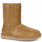 Ugg  Classic Short Flora 女士雪地靴
