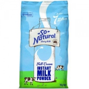 澳洲进口 澳伯顿 So Natural 全脂成人奶粉 1kg