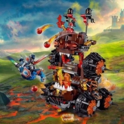 Lego 乐高 未来骑士团系列 70321 魔炎上将的末日攻城车