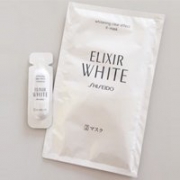 资生堂 ELIXIR WHITE 透明纯化净白 2阶段面膜 6枚装