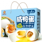 限地区：微山湖亲情沂蒙人 熟咸鸭蛋 20枚*65g 1300g/盒