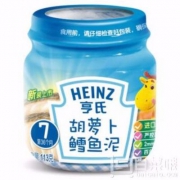 Heinz 亨氏 胡萝卜鳕鱼泥 113g*20瓶
