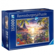 终极BOSS考验，Ravensburger 睿思 18000片 天堂日落拼图 Prime会员免费直邮
