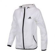 张钧甯同款！adidas 阿迪达斯 女子梭织皮肤衣 BK5041