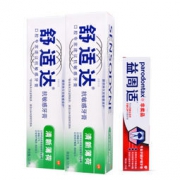 舒适达 抗敏感牙膏 清新薄荷 120g*2*3件+牙膏便携装 25g*3件