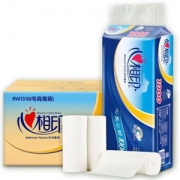 【京东超市】心相印无芯卷纸 心柔系列 卷纸3层100g*40卷（整箱销售）