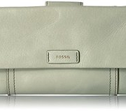 Fossil Ellis Wallet Clutch 长款真皮钱包