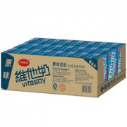 【京东超市】维他奶 原味豆奶植物蛋白饮品 250ml*24盒 整箱 *4件