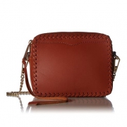 瑞贝卡·明可弗（Rebecca Minkoff）  女士Chase真皮斜挎相机包