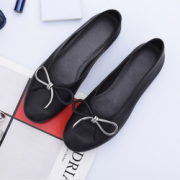 Nine West 玖熙制造商！网易严选 蝴蝶结羊皮女鞋 159.2元（199，用券8折）
