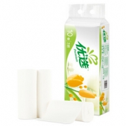 心相印 优选郁金香系列 3层75g无芯卷纸*10粒*2件