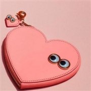 SOPHIE HULME 大眼睛心心包挂零钱包卡包