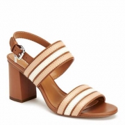 COACH Princeton 蔻驰 女士真皮粗跟凉鞋 $54.99
