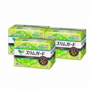 刚需补货，乐而雅 零触感 日用带羽翼卫生巾20.5cm*28片*3包 Prime会员凑单免费直邮