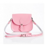 Zatchels Pastel 女士真皮马鞍包