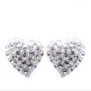 SWAROVSKI施华洛世奇 Parallele简约穿孔耳环 2双