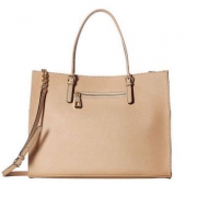Calvin Klein 女士Key Items 真皮托特包 $59.99