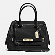 降30刀，COACH 蔻驰 Swagger City女士真皮单肩手提包 新低$209.99